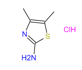 2-氨基-4,5-二甲基噻唑盐酸盐  CAS:	71574-33-9